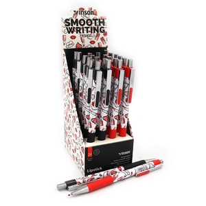 Ручка шариковая автоматическая синяя 0,7 мм Lipstick 222 755991 Vinson