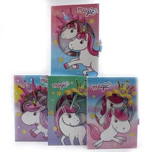 Блокнот А5, 58 страниц в линию, картонная обложка, в коробке, микс Unicorn DSCN2422 744925 Josef Otten