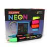 Набір маркерів крейдяних, 6 кольорів Neon 3033-3037BX 754458 Luxor