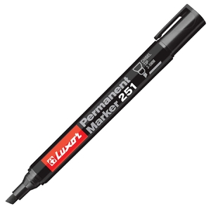 Маркер перманентный черный, 2-5 мм Marker 251 3441 754452 Luxor
