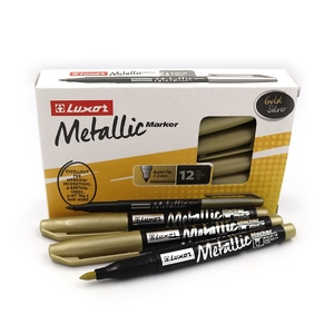 Маркер акриловий золотий Metallic Gold 3485 754447 Luxor