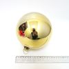 Куля новорічний 15 см, глянцева, золотого кольору Big gold Josef Otten 4824-15gol (0979-15)
