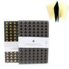 Блокнот деловой А5 112 листов кремовая бумага в линию прошивной кожаная мягкая обложка Треугольники Josef Otten IMG_5581