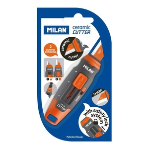 Нож канцелярский, с керамическим лезвием Capsule 6010112 741190 Milan