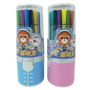 Фломастери, 24 кольори, мікс Bear 6120-24 754193 Aodemei