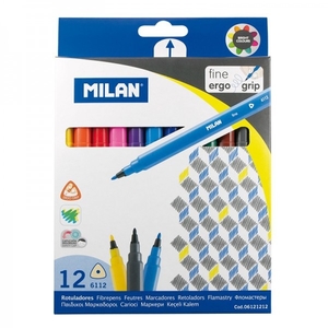 Фломастеры, 12 цветов 06121212 739544 Milan