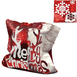 Новогодняя наволочка, размер 45х45 см, пайетки New Year N6220-8 751182 Josef Otten