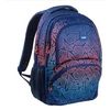 Рюкзак школьный Fit blue Milan, уплотненная спинка, система крепления лямок