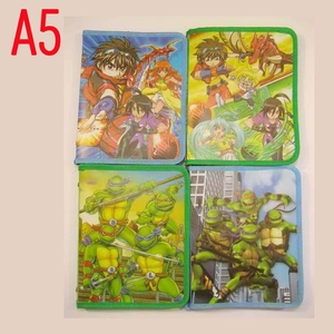 Папка для зошитів пластикова А5, на блискавці, мікс Bakugan + TMHT A5-16051 718233 Josef Otten