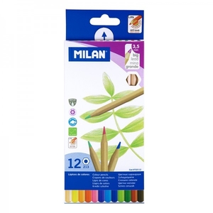 Карандаши цветные, 12 цветов 0722112 738641 Milan