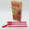 Ручка масляна червона 1.0 мм Klear Fashion Goldex 734