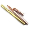 Ручка гелевая металлическая синяя 0.5 мм GP 6010G Baixin