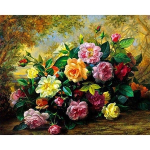 Алмазна мозаїка в рулоні, 30х40 см Букет GLD60257_O Josef Otten