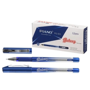 Ручка гелева синя 0,5 мм Galaxy РG-303 756022 Piano