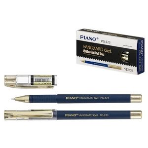 Ручка гелева синя 0,5 мм Vanguard РG-223 756026 Piano