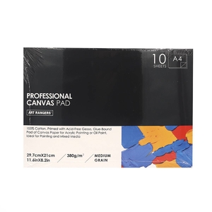 Альбом для рисования А4, 10 листов, белая бумага, 380 г/м2 CANVAS PAD CAA438010 Art Nation