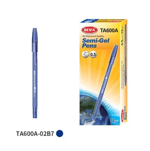 Ручка масляная синяя 0,5мм TA600 756175 Beifa
