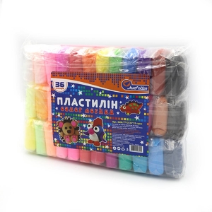 Пластилін супер легкий, 36 кольорів по 12 г 34SL7712-36 756933 Josef Otten
