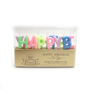 Набор свечей для торта Happy birthday DSCN9381 Josef Otten