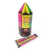 Карандаш чернографитный НВ, с ластиком, микс Star color Figure DSCN0681 757412 Josef Otten
