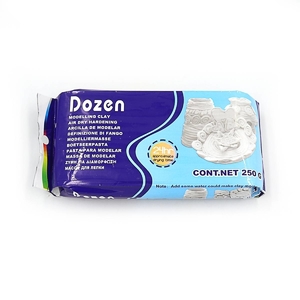 Масса для лепки самозастывающая белая, 250 г DSCN0664 757523 Dozen