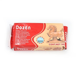 Маса для ліплення самозастигаюча коричнева, 500 г DSCN0666 757525 Dozen