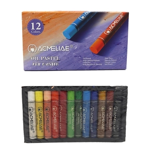 Пастель масляна, 12 кольорів OPC-12 Acmeliae