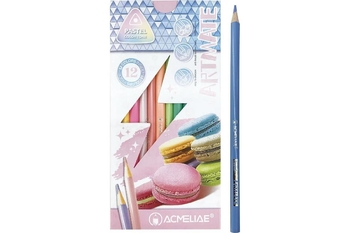 Карандаши цветные, 12 цветов Pastel 43742 757718 Acmeliae