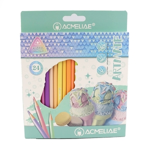 Карандаши цветные пастельные, 24 цвета Artmate 43188 757720 Acmeliae