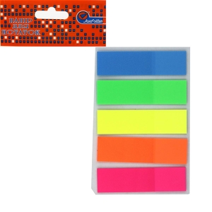 Стикеры-закладки пластиковые, 12х45 мм, 5 цветов, микс Sticks DSCN0590 Josef Otten