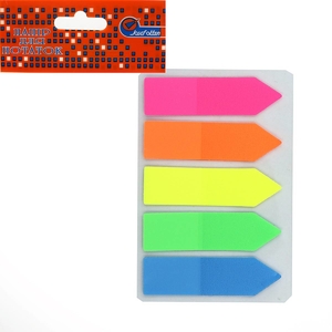 Стикеры-закладки пластиковые, 12х45 мм, 5 цветов, микс Sticks DSCN0591 Josef Otten