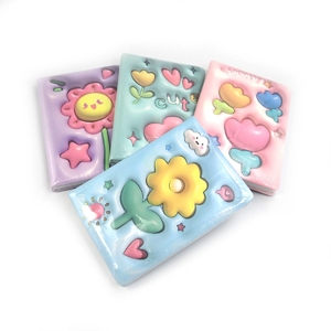 Блокнот, 96 страниц, обложка кожа твердая, микс Flowers JY32003 Josef Otten
