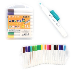 Набір скетч-маркерів акрилових, 18 кольорів M6148-18 Aodemei