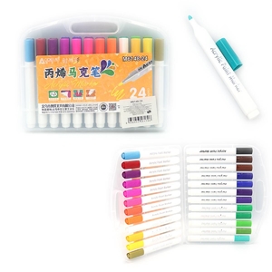 Набір скетч-маркерів акрилових, 24 кольори M6148-24 Aodemei