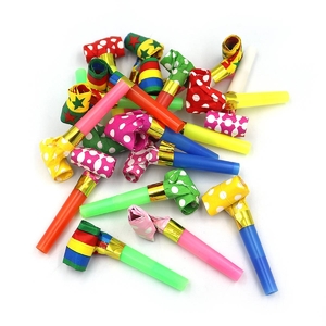 Дудка праздничная, с рисунком, 50 шт в упаковке Make it fun DSCN9257 Josef Otten