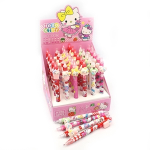 Ручка гелева автоматична синя 0,5 мм, мікс Hello Kitty A306 Josef Otten