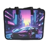 Портфель пластиковий 32х26 см, на блискавці Car neon S2025_08 Josef Otten
