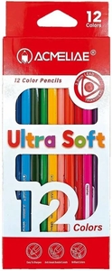 Карандаши цветные, 12 цветные Soft 43125 Acmeliae