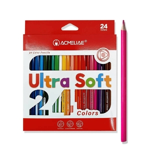 Карандаши цветные, 24 цвета Soft 43055 Acmeliae