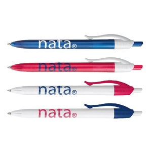 Ручка кулькова автоматична синя 1 мм, мікс nata® P1 1765729120NT Milan