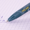Ручка кулькова автоматична синя 1 мм, мікс Lava P1 1765729120LV Milan