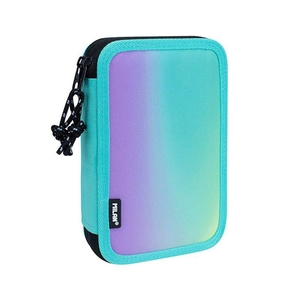 Пенал-книжка на 2 відділення, з наповненням, 19,5х13х5 см Sunset turquoise 081264SN1GR Milan