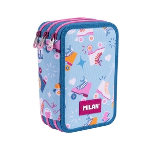 Пенал-книжка на 3 відділення, з наповненням, 19,5х13х7,5 см Roller 2 081364RL2 Milan