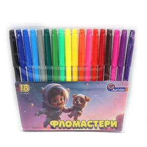 Фломастери, 18 кольорів Spaceman 828-18E Josef Otten