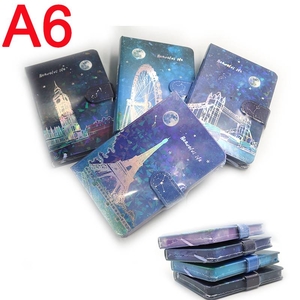 Блокнот А6, 112 сторінок в лінію, обкладинка шкіра тверда, мікс Beautiful life 8500-2 Josef Otten