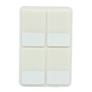 Стікери-закладки пластикові, 80 аркушів White P106-1 Josef Otten