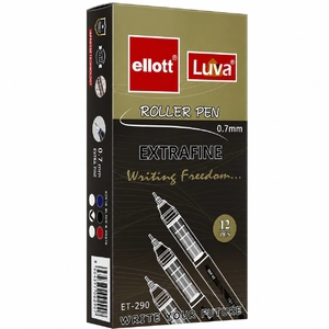 Роллер чорний 0,7 мм Luva 290-12 Ellott