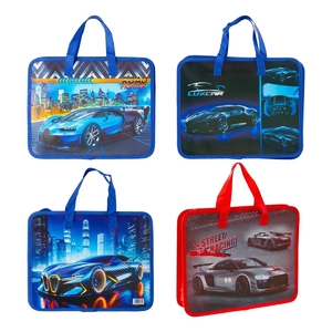 Портфель пластиковий 32х26х8 см, на блискавці, мікс Sportcar DSCN4058 Josef Otten