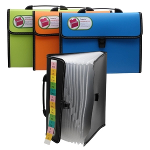 Папка-портфель А3, 13 отделений, пластиковый, микс Office DSCN3357-A4 Josef Otten