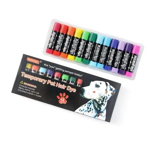 Краска-карандаш для окрашивания шерсти домашних животных, 12 цветов Dalmatian DSCN3536 Josef Otten